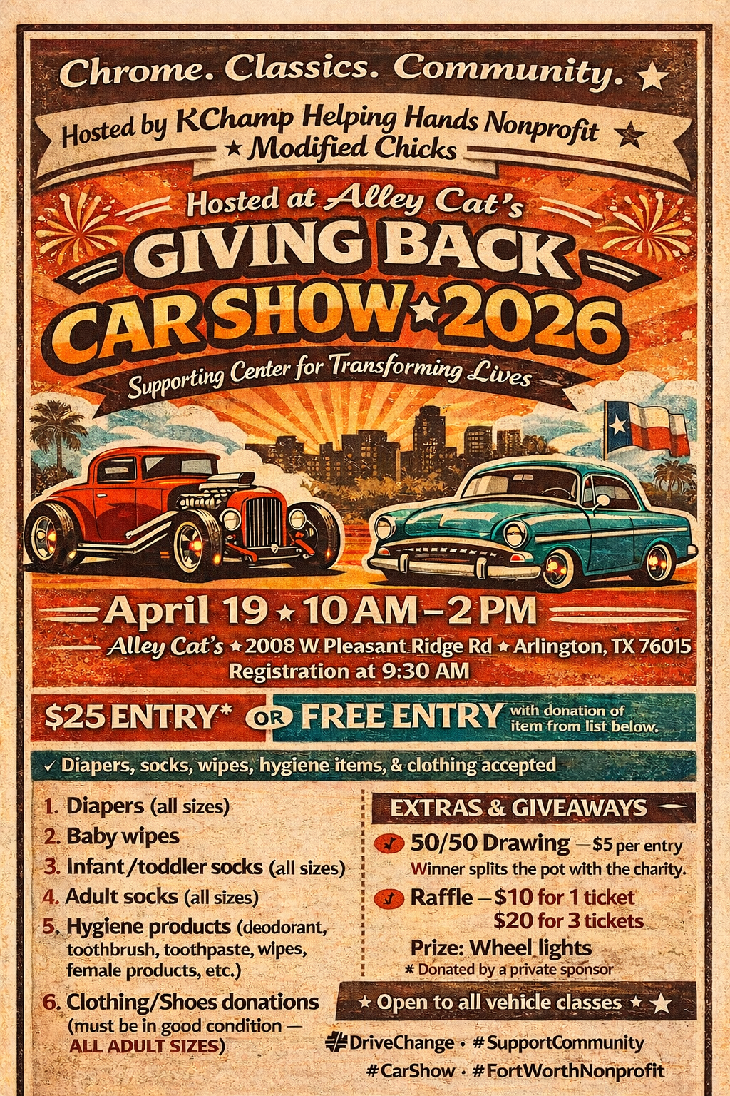Giving Back Car Show 2026