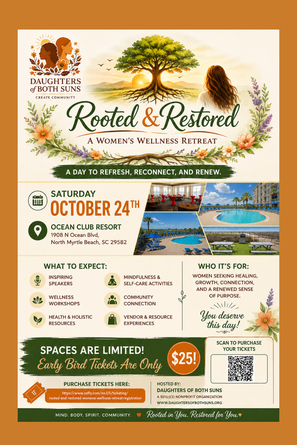 Rooted & Restored: A Women’s Wellness Retreat