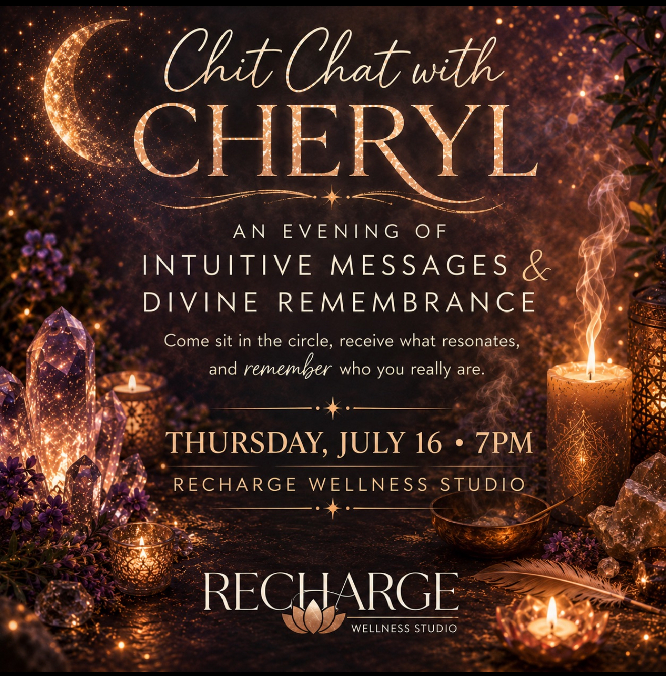Chit Chat with Cheryl: An Evening of Divine Remembrance