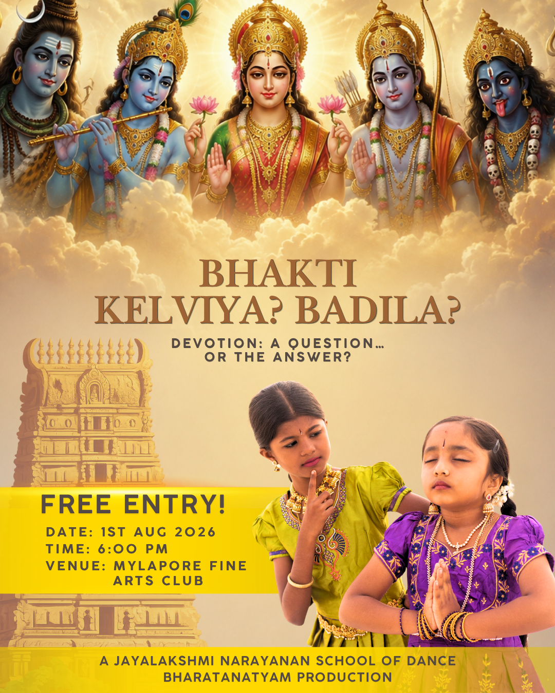 Bhakti: Kelviya?Badila? (Devotion:A question or the answer)