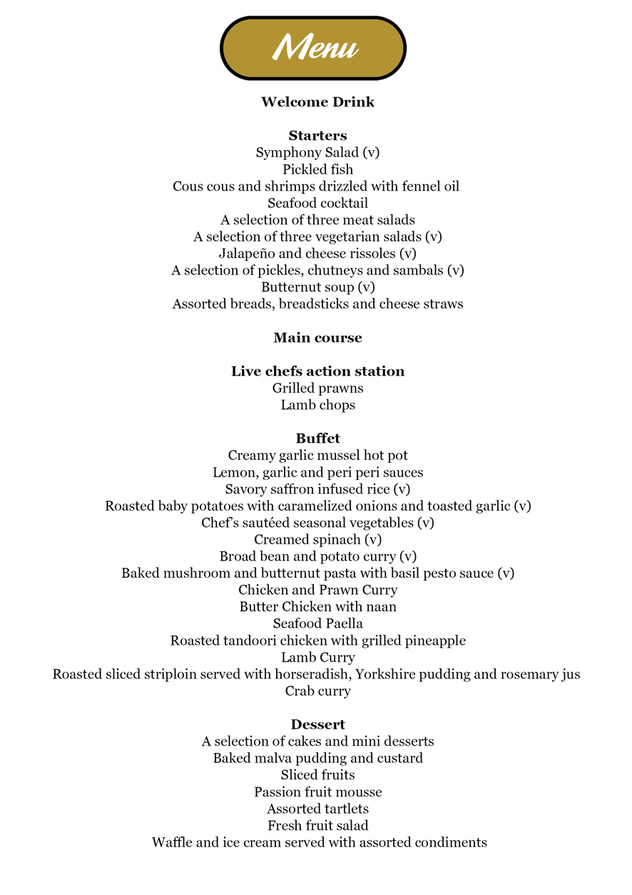 Mothers Day lunch at Saffron Restaurant, Coastlands Umhlanga Hotel