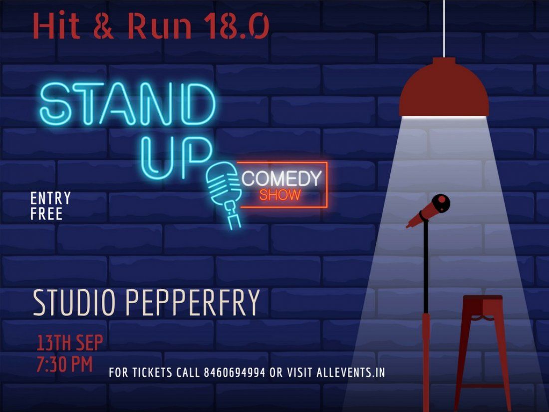 Hit &amp; Run 17.0 - A Standup Comedy Open Mic