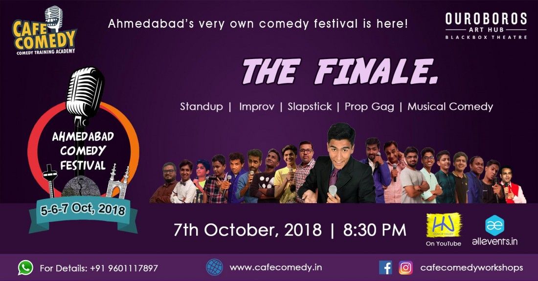 The Finale - Day 3 | Ahmedabad Comedy Festival