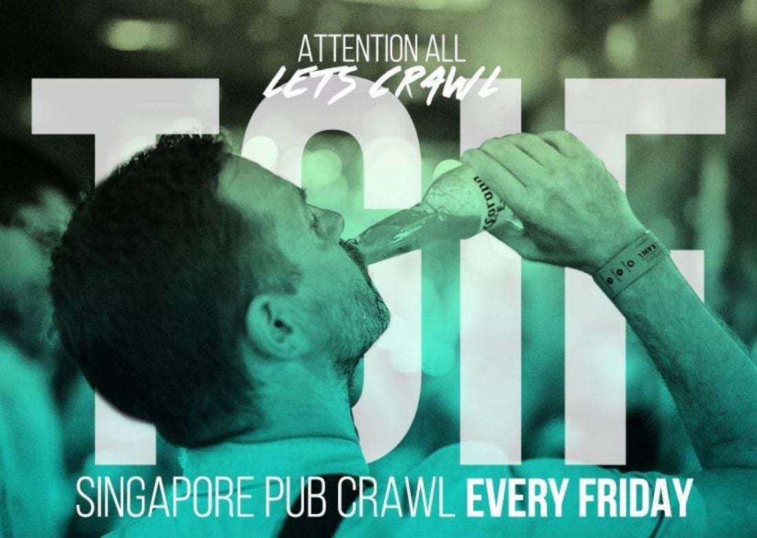 TGIF  Pub Crawl | Event in Singapore | AllEvents