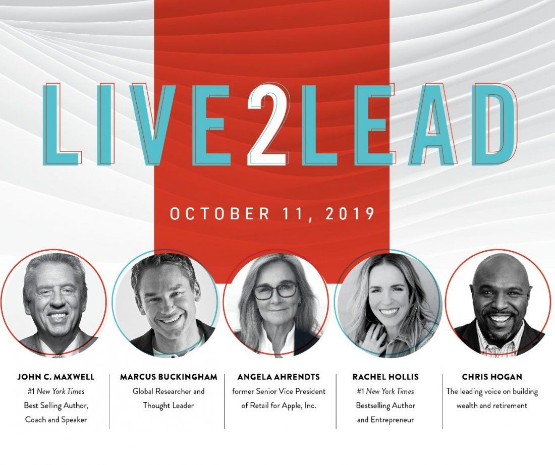 LIVE2LEAD John Maxwell World Wide training and leadership event