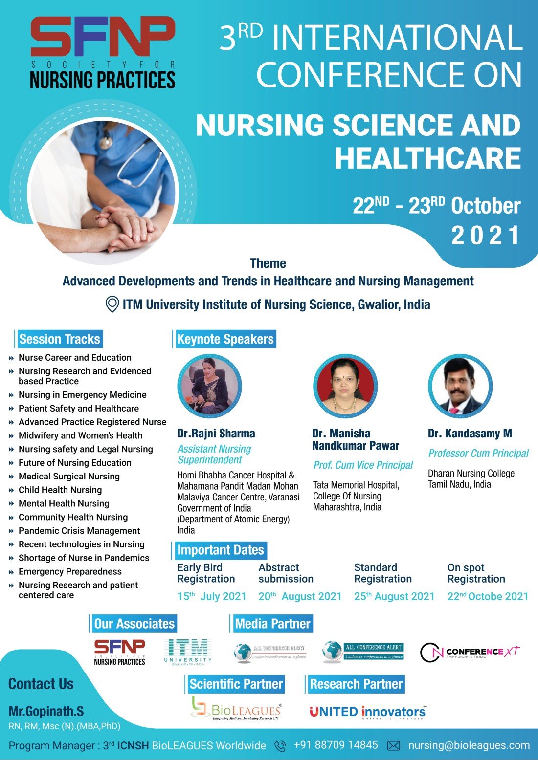 3rd International Conference On Nursing Science And Healthcare ITM