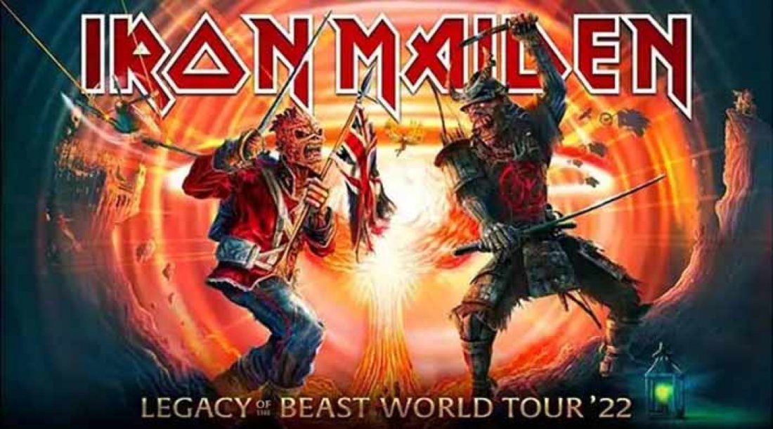 Iron Maiden Legacy Of The Beast Tour Little Caesars Arena, Detroit