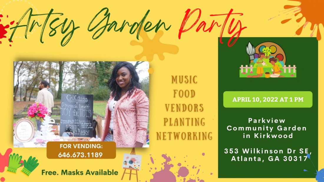 Artsy Garden Party Family Healing Through Gardening Art Parkview 