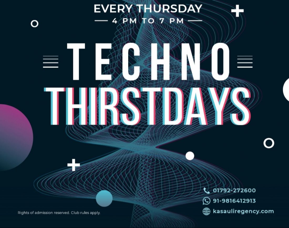 Techno Thursday Kasauli | Event in Kasauli | AllEvents