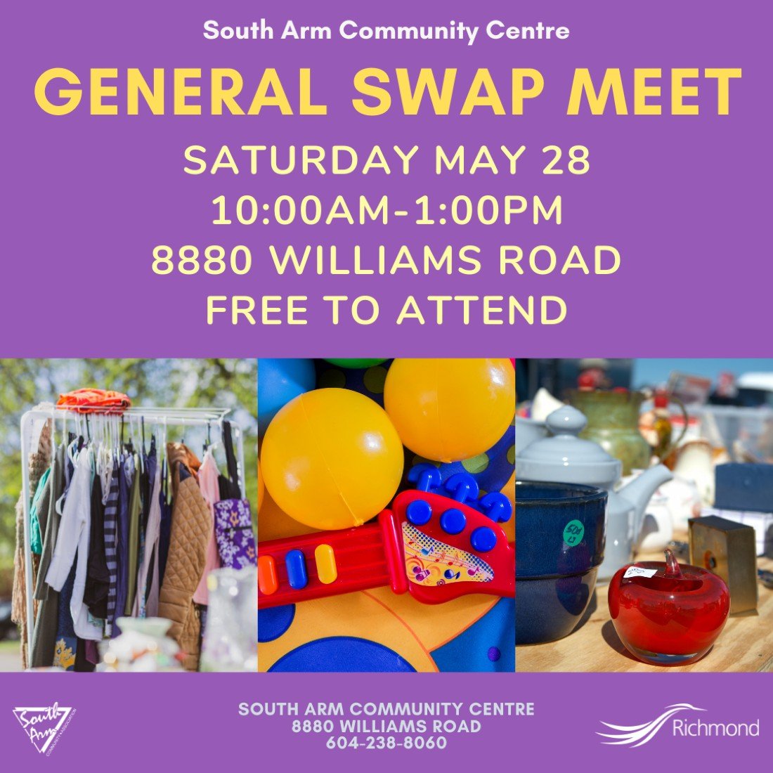 General Swap Meet, South Arm Community Centre, Richmond, May 28 2022