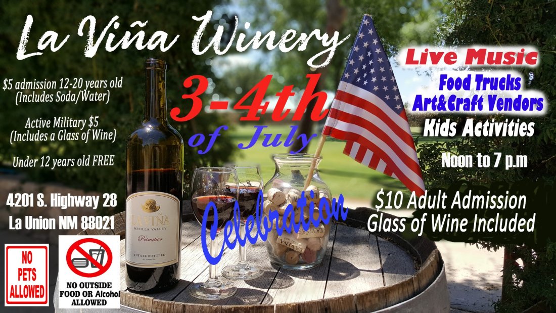 La Vina Winery 3rd & 4th of July Celebration, La Vina Winery, Anthony