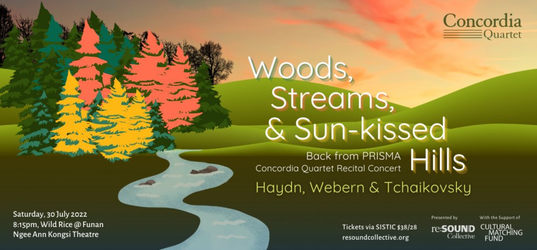 Woods, Streams and Sunkissed Hills Back from PRISMA Concordia