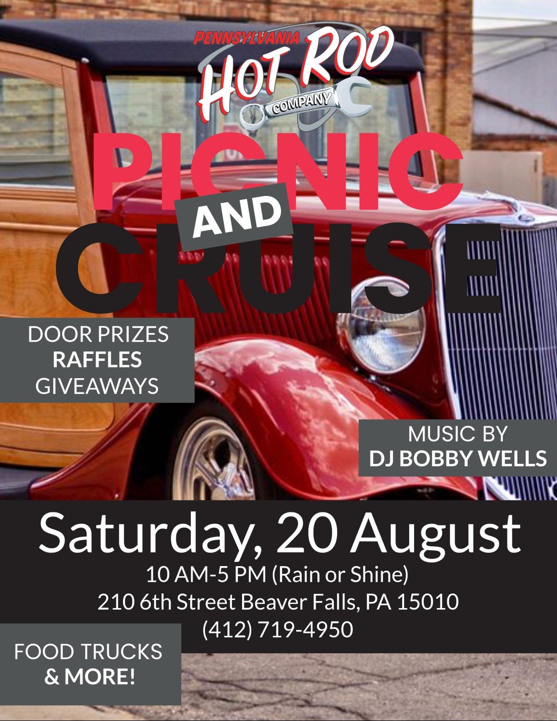 3rd Annual Pennsylvania Hot Rod Company Picnic and Cruise, Pennsylvania