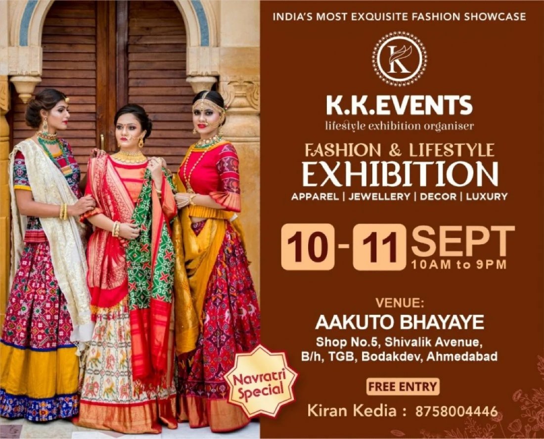 KK Events - Fashion & Lifestyle Exhibitions, Aakuto Bhayaye, Ahmedabad ...