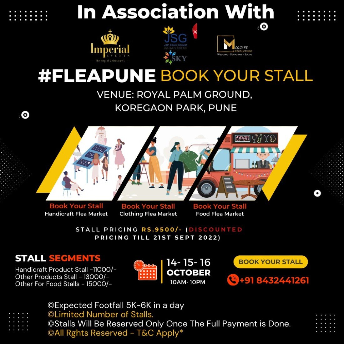 fleaaffair pune koregaon park, Venue ROYAL PALM GROUND,Koregaon Park