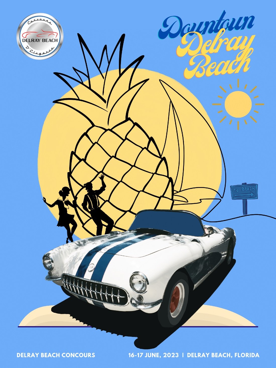 Delray Beach Concours dElegance (Classic Car Show), Old School Square