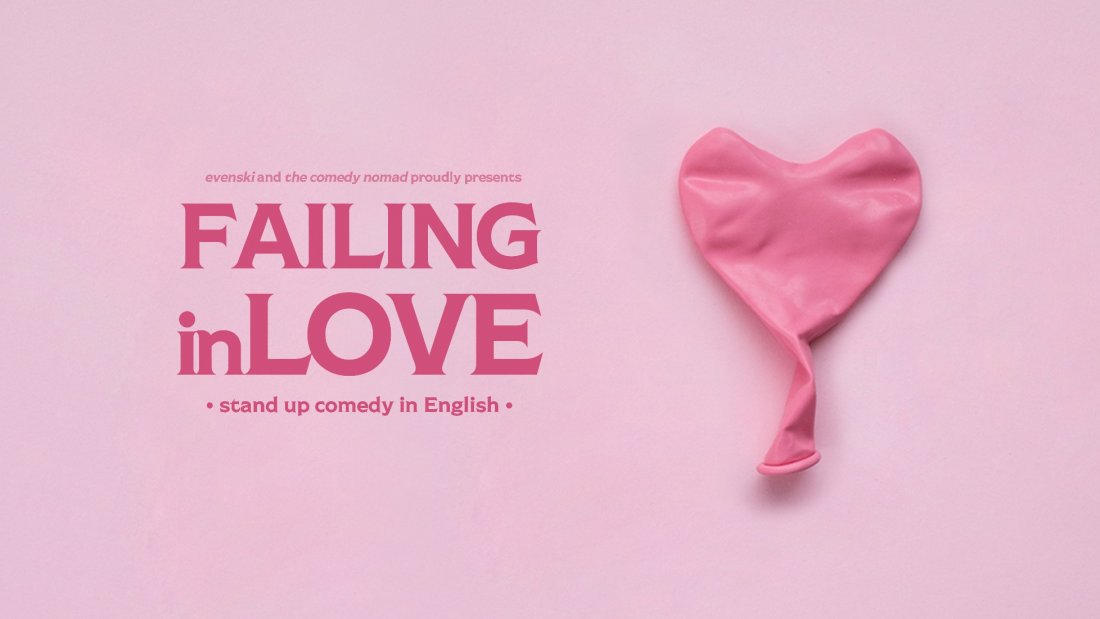 Failing in Love • Zürich • Stand up Comedy in English, comedy haus