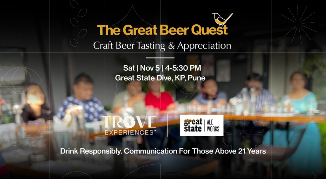 The Great Beer Quest Craft Beer Tasting & Appreciation by Trove