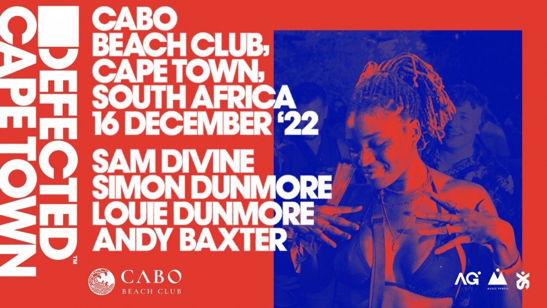 Defected Cape Town 2022, Cabo Beach Club , Cape Town, 16 December to 17