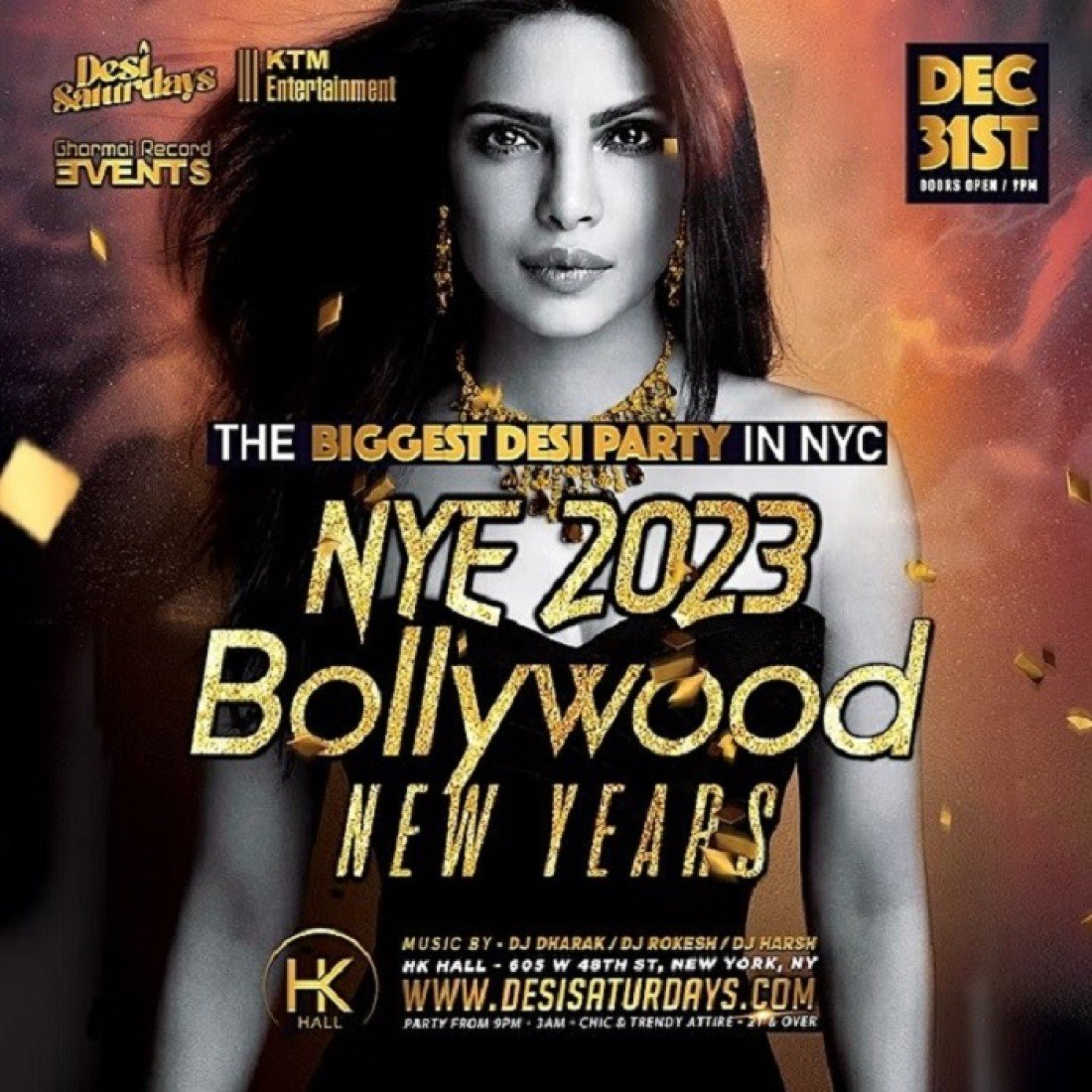 Bollywood New Years Gala The Biggest South Asian Celebration in Times