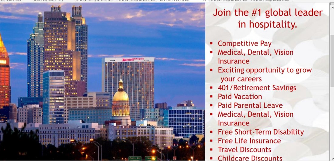 Housekeeping Hiring/Interview Event Marriott Marquis Jan 5, 2023