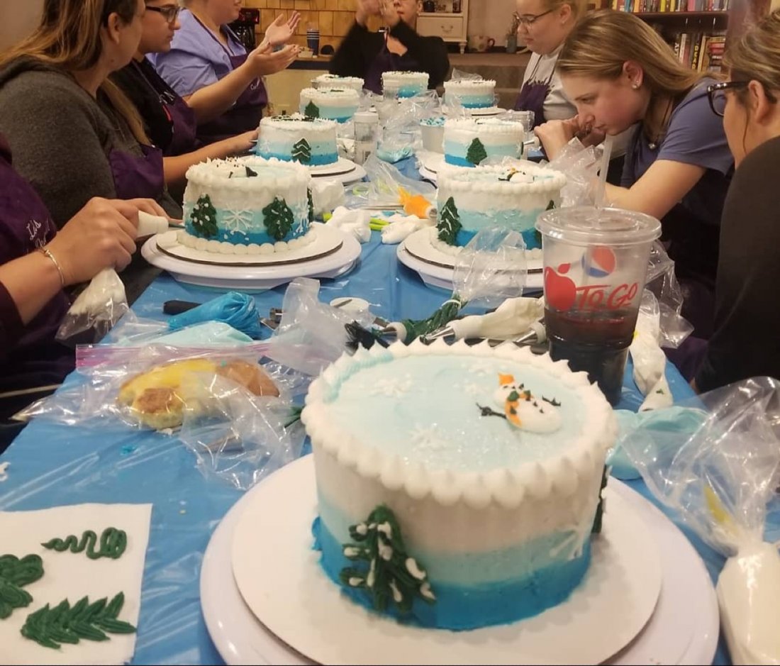 Winter Wonderland Cake Decorating, Boylston Recreation, Hillside Park
