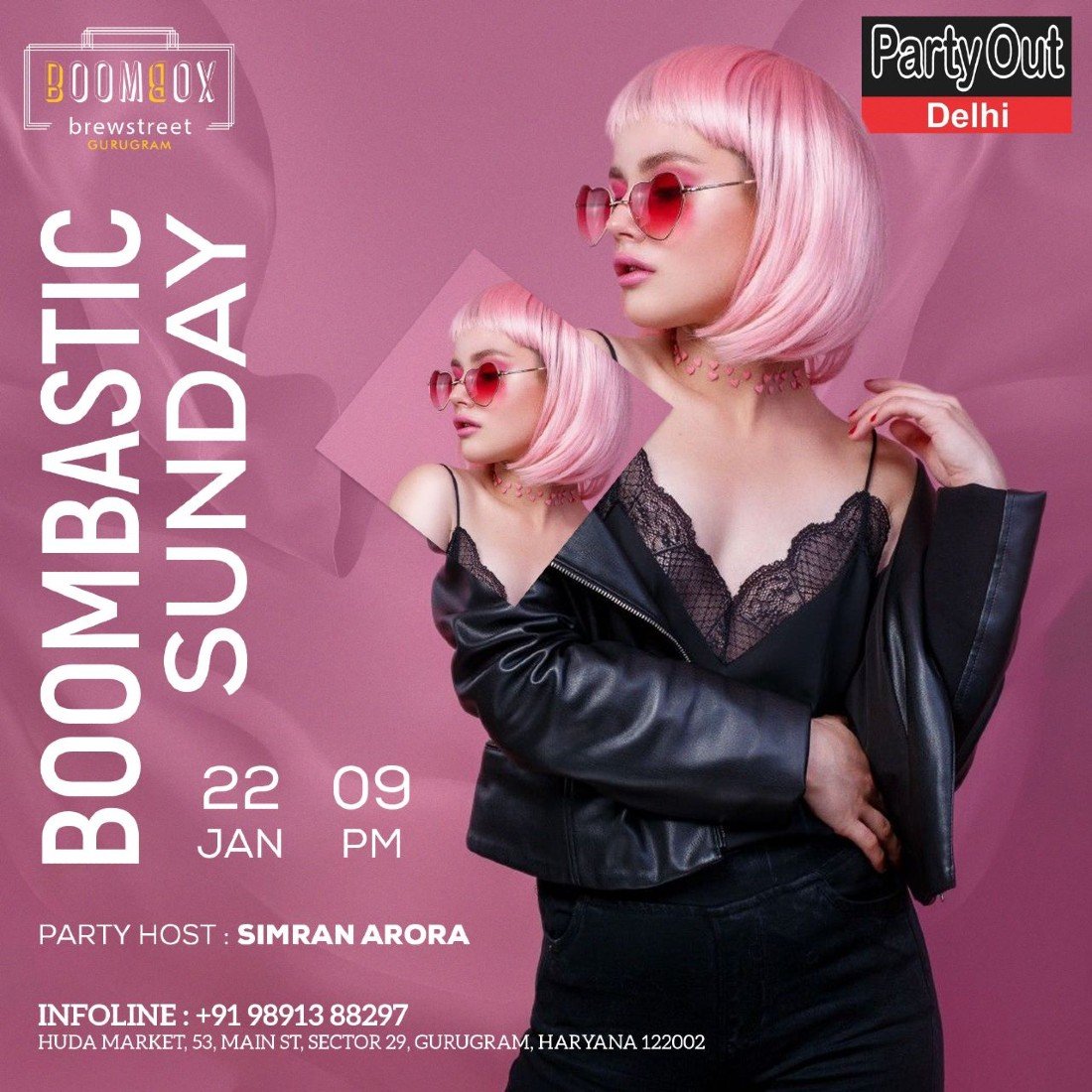 Boombastic Sunday By Party Out Delhi, Boombox Brewstreet, Gurgaon