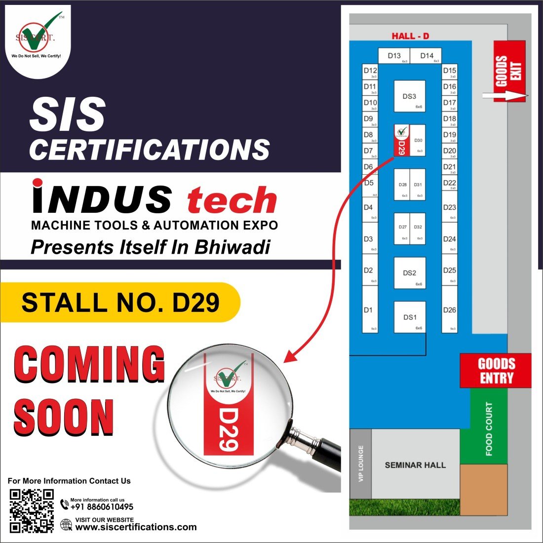 Indus Tech Machine Tools & Automation Expo in March 2023 in Bhiwadi
