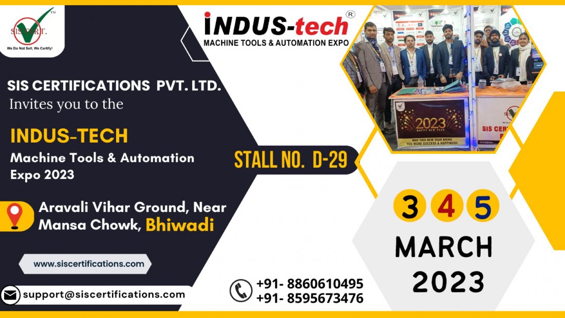 The Indus Tech Machine Tools & Automation Expo 2023, Aravali Vihar