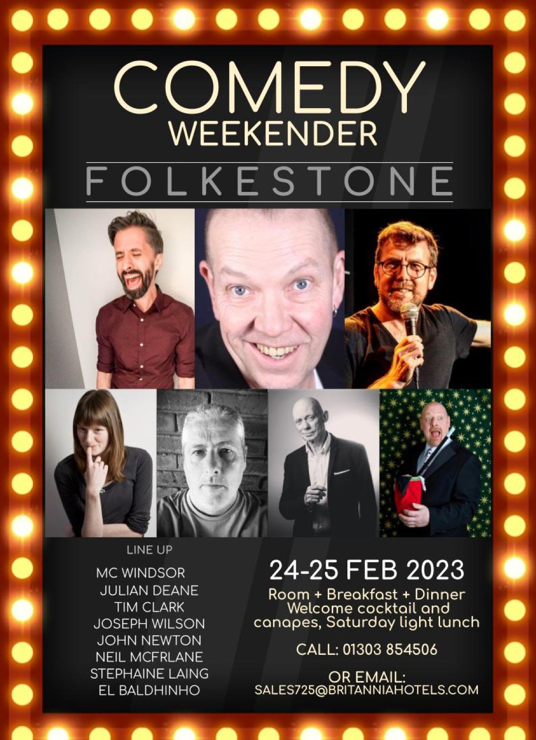 Comedy Weekend Beat the Winter Blues Folkestone , Folkestone Grand