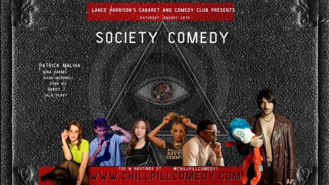 NEW SHOW Society StandUp Comedy [ Vancouver Saturday January 28th