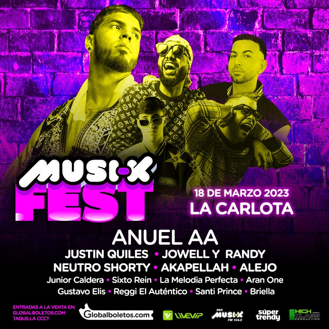 MUSIKFEST LIVEVIP MUSIC, Base Aérea Generalísimo Francisco de Miranda