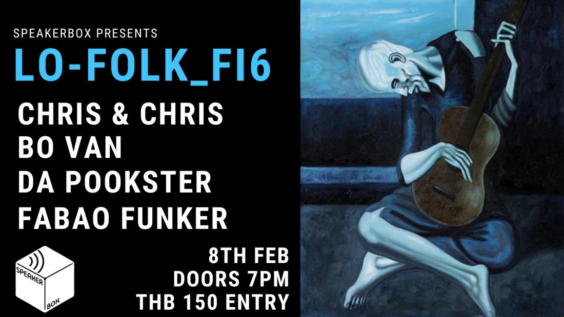 Speakerbox presents CHRIS LISTER LIVE, Speakerbox, Bangkok, 8 February