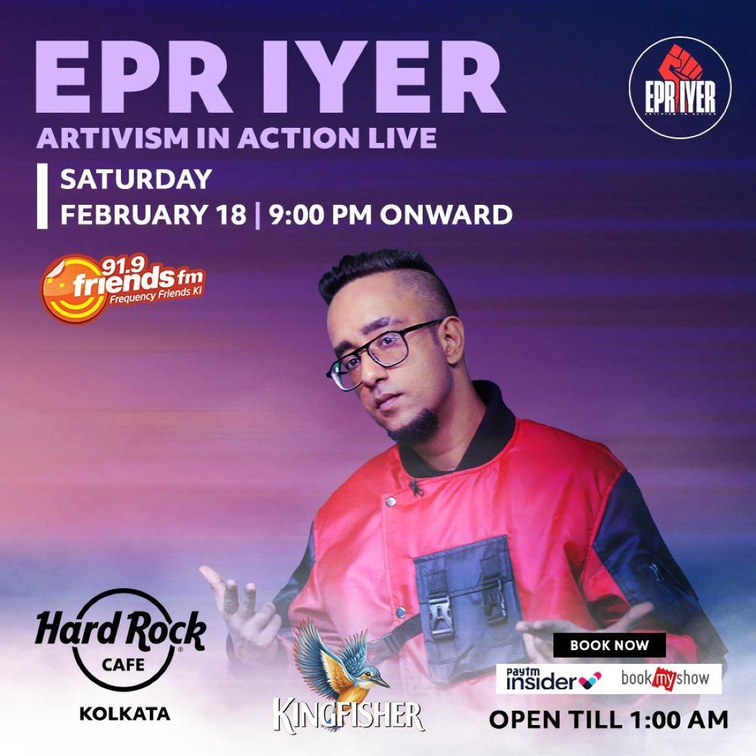 epr-iyer-i-artivism-in-action-live-in-hard-rock-cafe-hard-rock-cafe