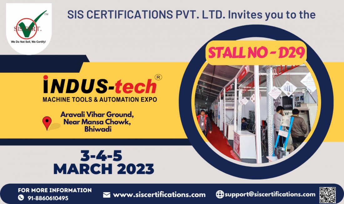 Indus Tech Machine Tools & Automation Expo (MARCH) 2023., Bhiwadi