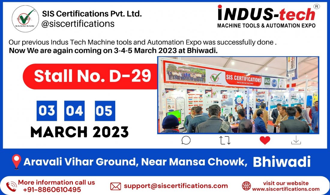 Indus Tech Machine Tools & Automation Expo 2023, Industrial & Machine