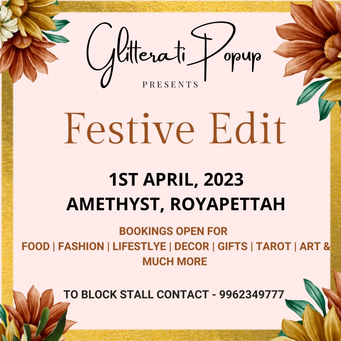 Glitterati Popup Exhibitions, Wild Garden The café at Amethyst