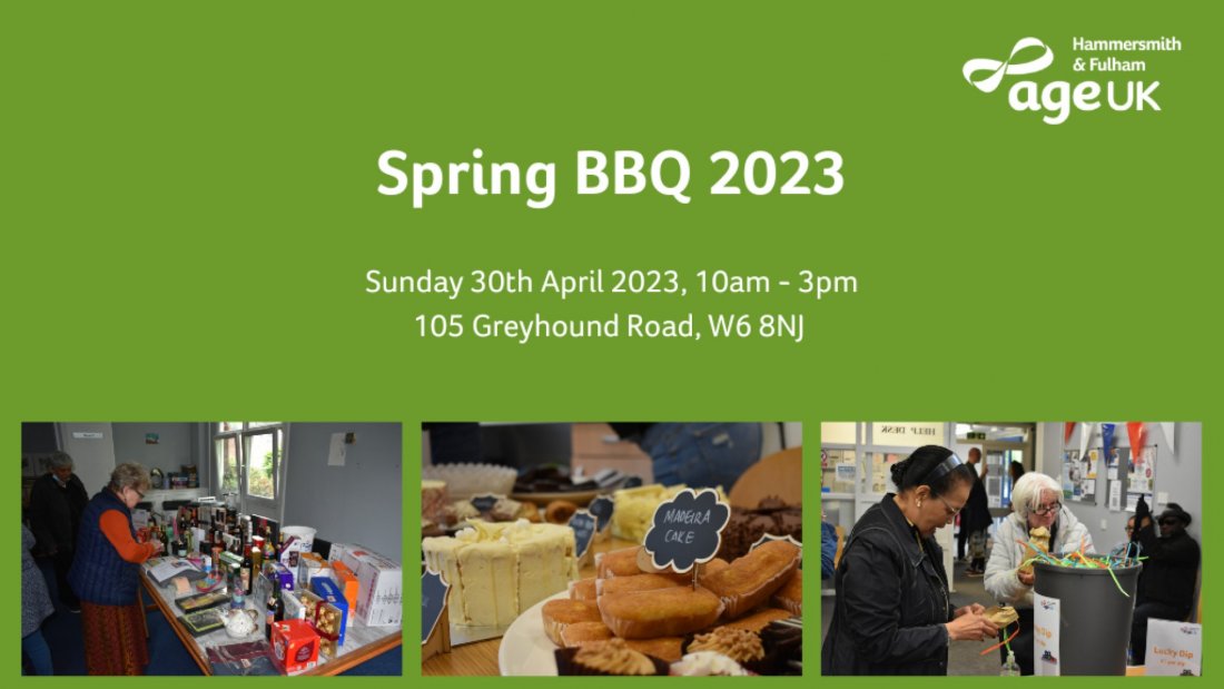 Age UK Hammersmith & Fulham Spring BBQ, Age UK Hammersmith and Fulham
