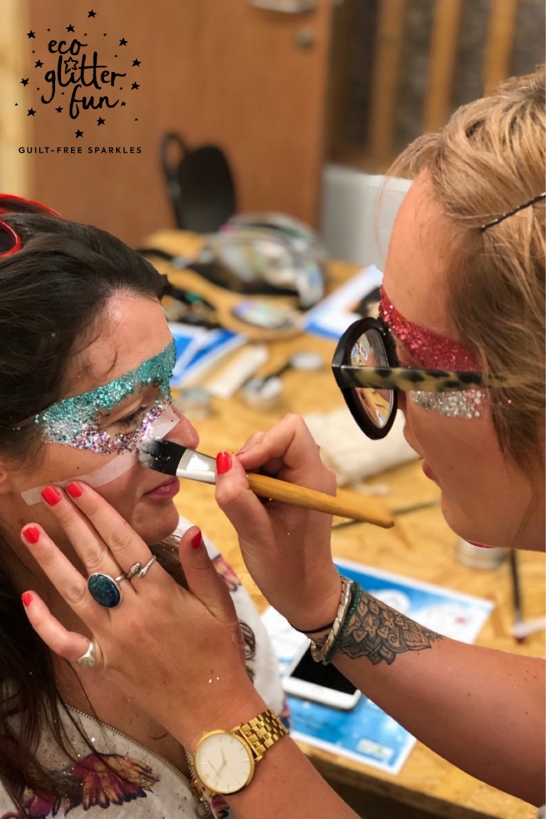 Learn to be an Eco Glitter Makeup Artist Southampton, The Loft, Lower