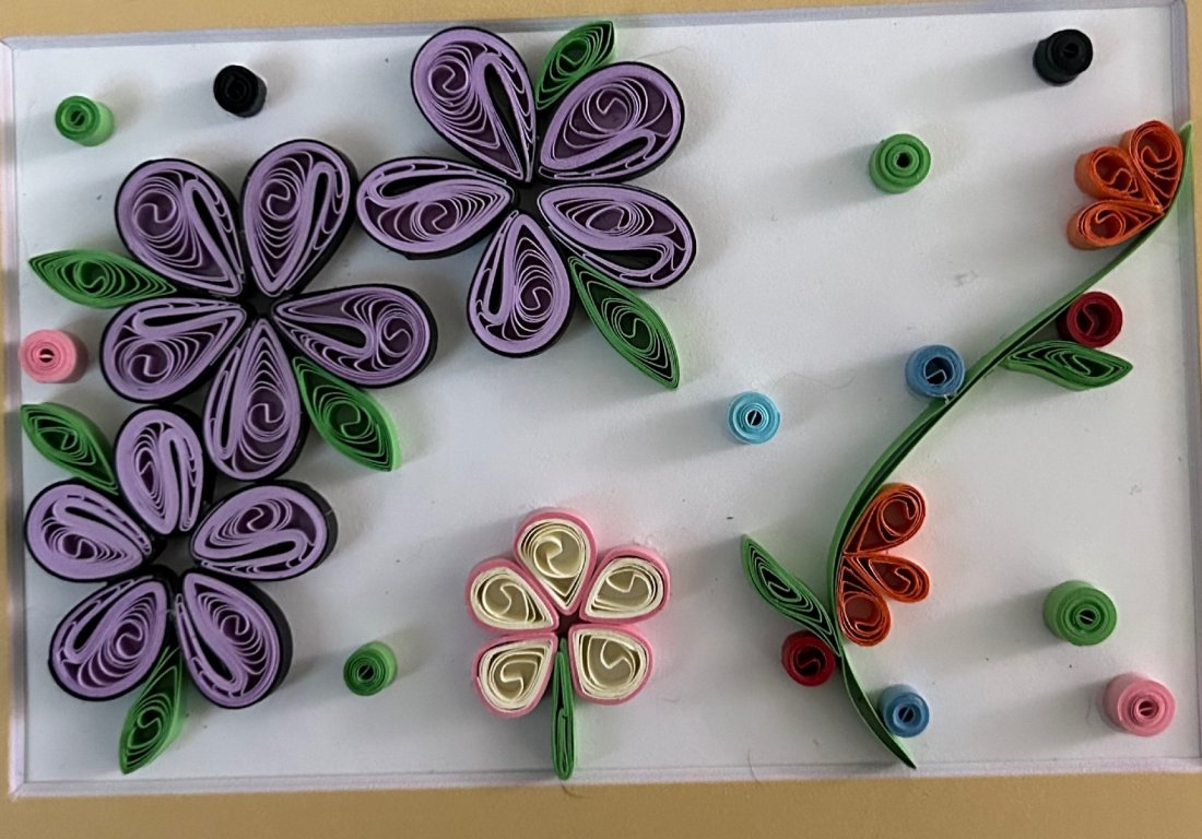Spring Paper Quilling Class, Mildred’s Plaza , Elizabeth City, 16 April