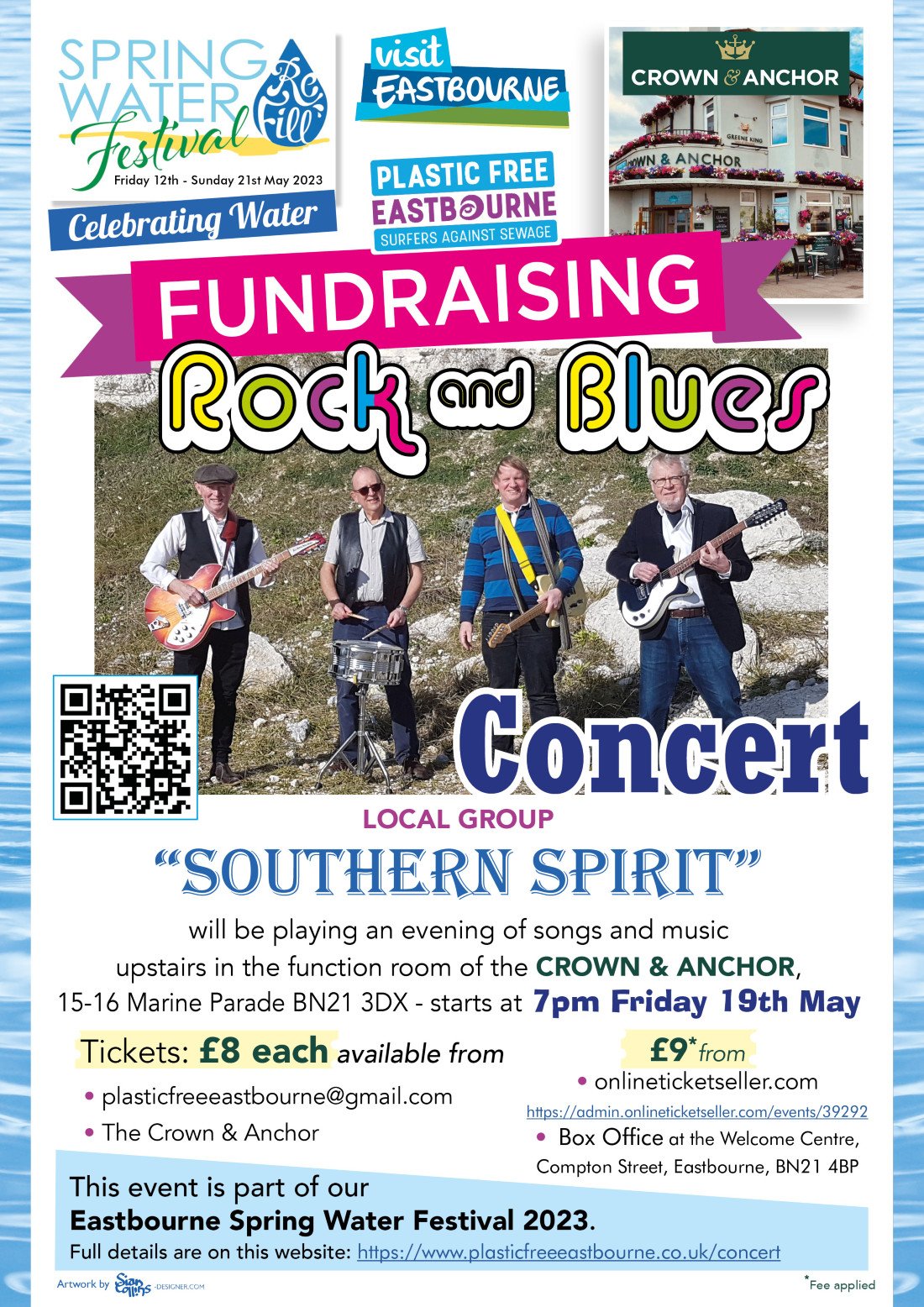 Rock and Blues Concert ~ fund raiser for Eastbourne Spring Water ...
