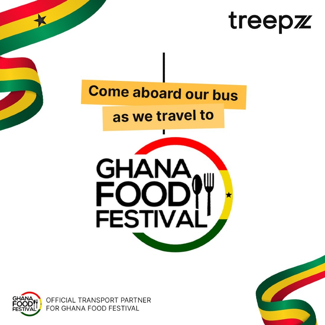 Bus Reservation For Ghana Food Festival, Efua Sutherland Children's