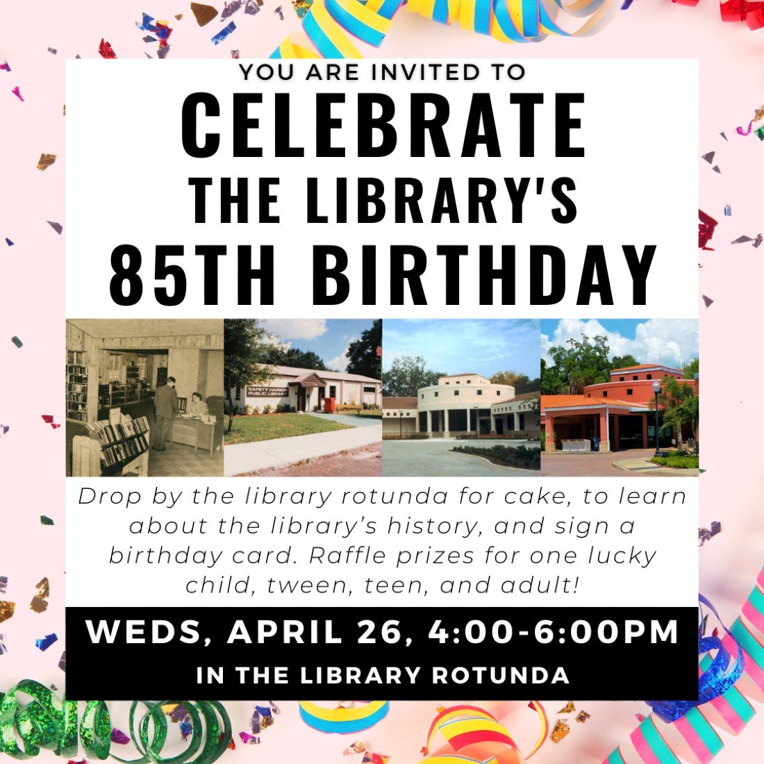 Safety Harbor Public Library Turns 85!, Safety Harbor Public Library