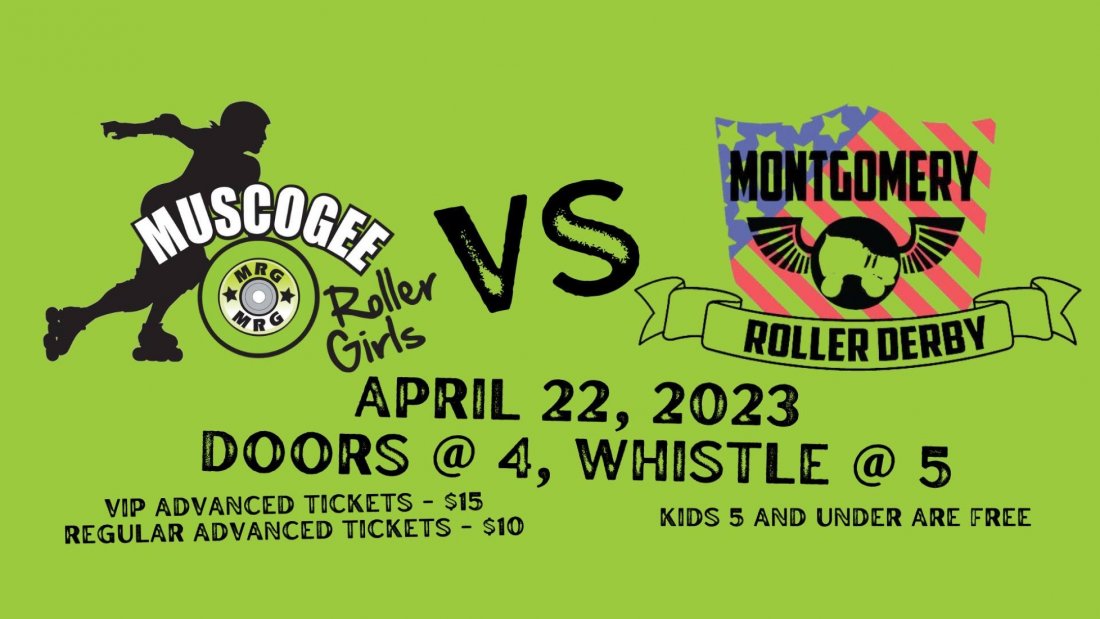 Muscogee Roller Girls vs. Montgomery Roller Derby, Harris County