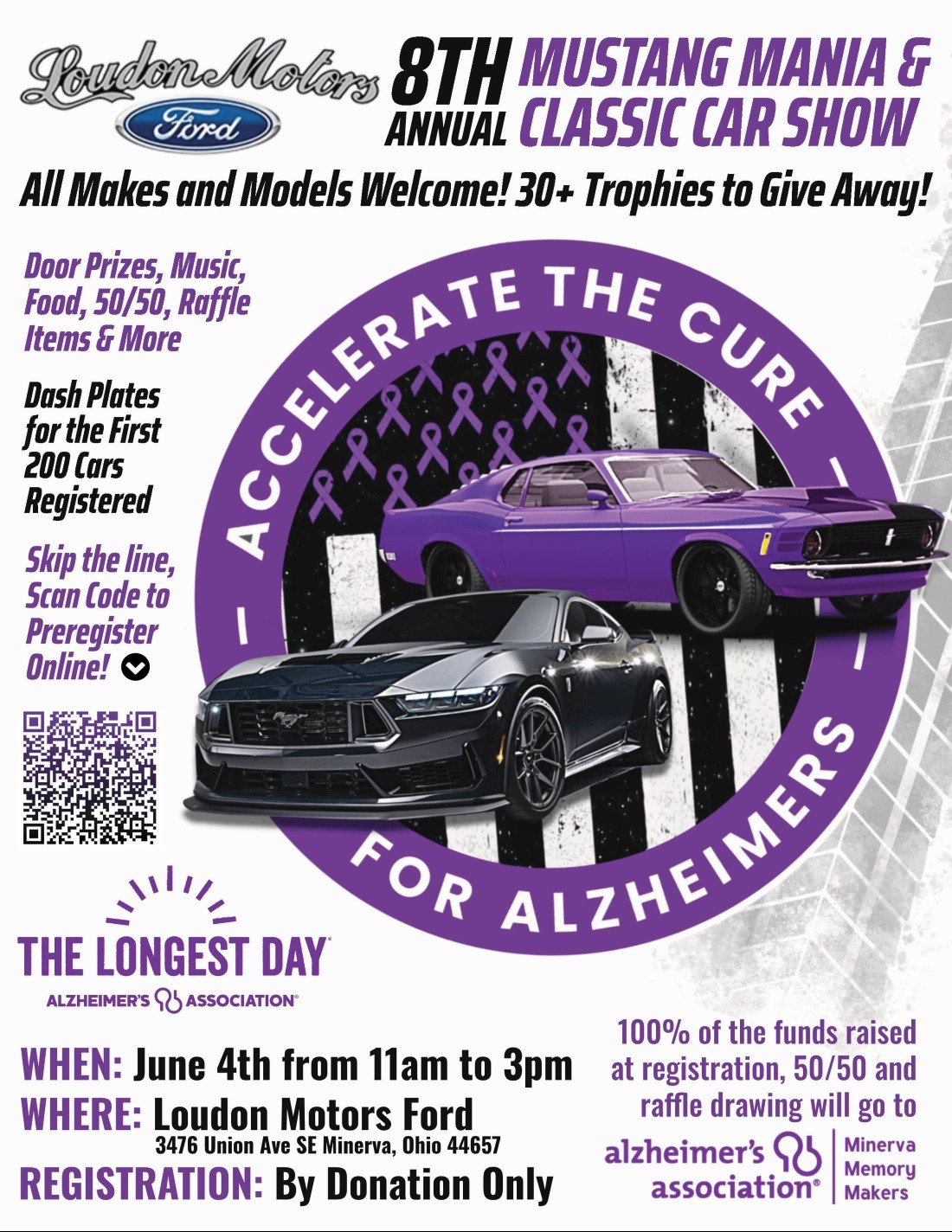 8th Annual Mustang Mania & Classic Car Show, Loudon Motors Ford, LLC