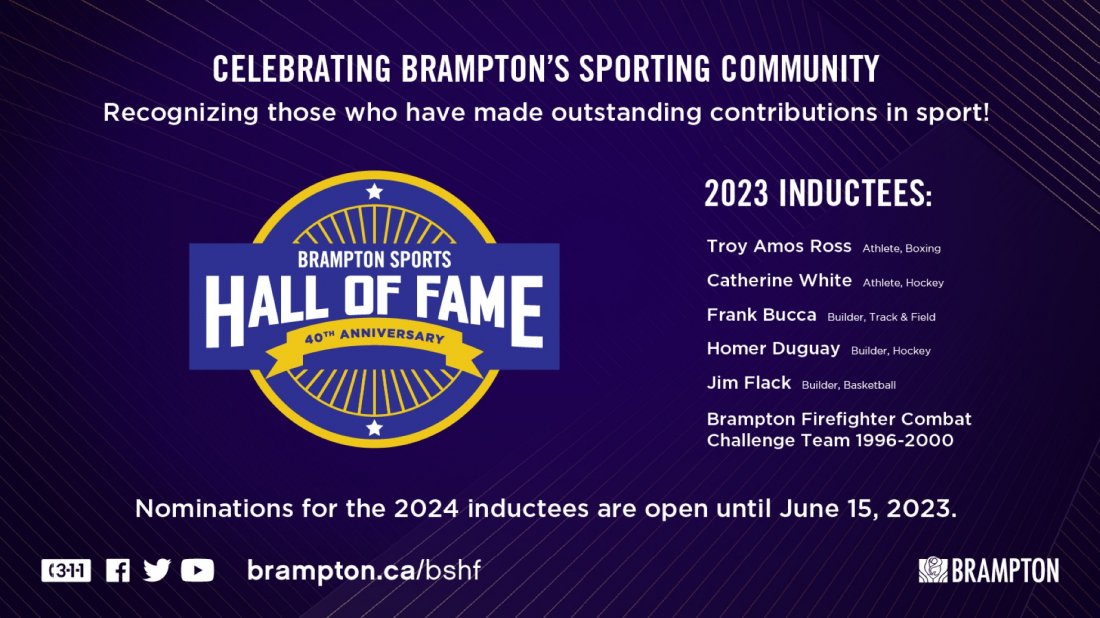 42nd Annual Brampton Sports Hall of Fame Induction Ceremony, The Rose