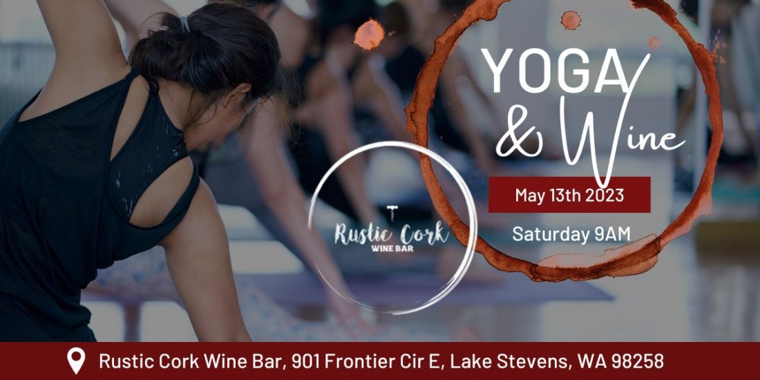 Yoga & Wine at the Rustic Cork Wine Bar, Rustic Cork Wine Bar, Lake