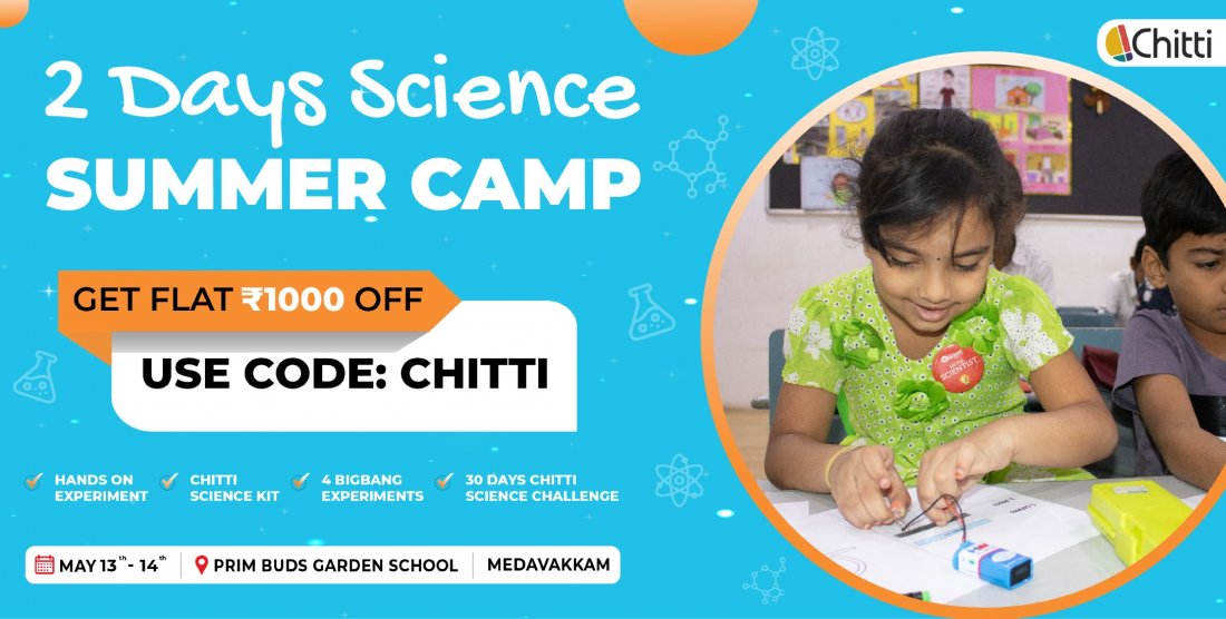 Chitti Summer Camp Medavakkam Prim Buds Garden School Chennai 13 