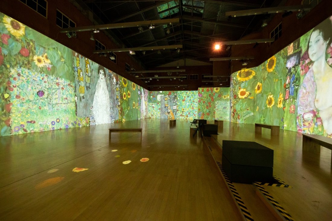 Monet2klimt multimedia exhibition arabia135 helsinki allevents