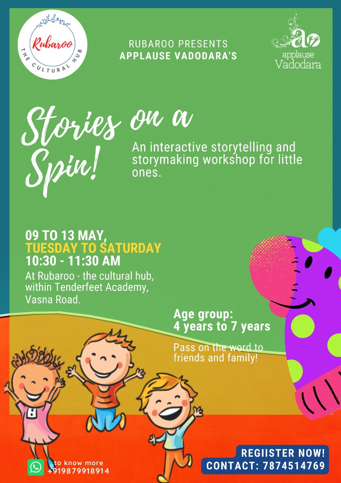 Stories on a Spin 4 to 7 Years Drama Games and Stories